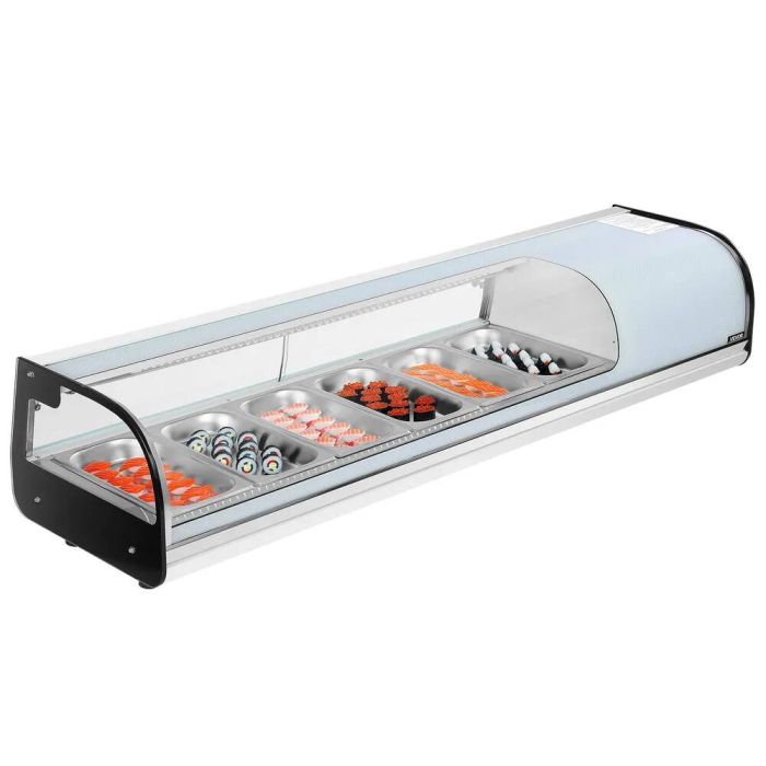 Sušių vitrininis šaldytuvas, 62 L, LED apšvietimas, skaitmeninis valdymas