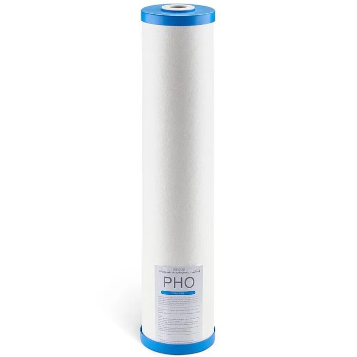 Viso namų vandens filtras pakaitinė kasetė, 4,5"x20" polifosfato