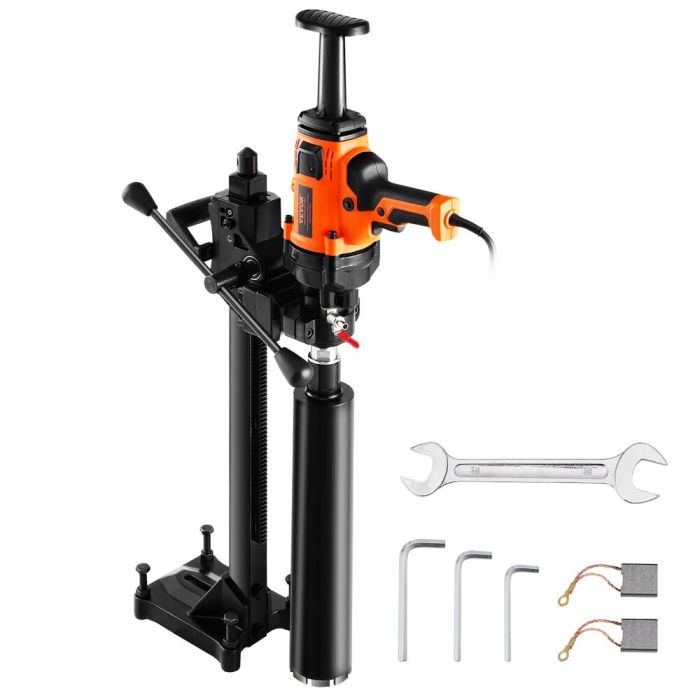 Gręžimo staklės 2,03–16 cm, 2000 W, rankinės ir stovo tipo
