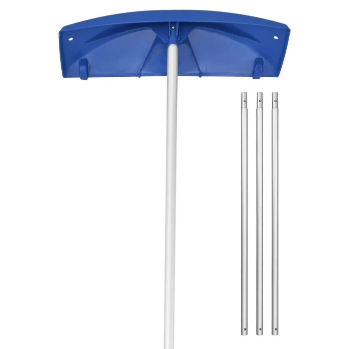 Stogo sniego grandiklis, 60 cm PP peilis, 1,18–5,55 m reguliuojamas su ratukais