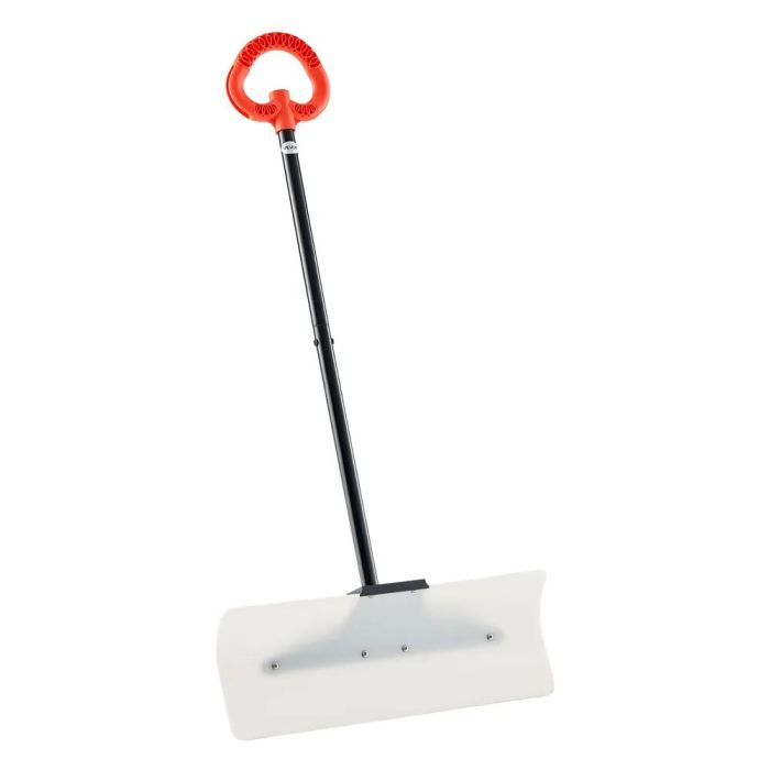 Sniego stūmiklis 61 cm su ergonomiška rankena, HDPE peilis