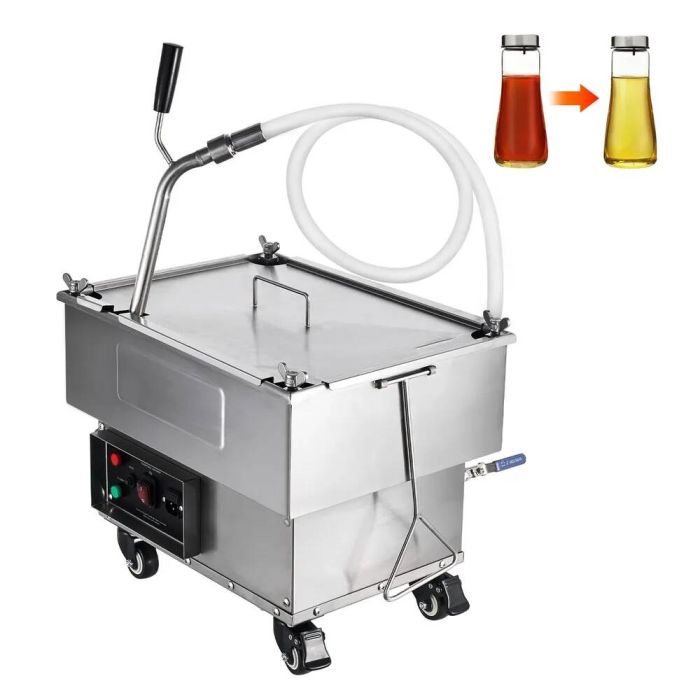 Mobilus gruzdintuvės alyvos filtras, 18 L talpos, 10 l/min su ratukais