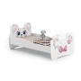 Детская кроватка в виде животных с матрасом 164 см x 90 см x 70 см, кошка