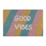 Придверный коврик "Good Vibes" 60х40 см.