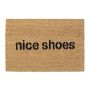 Durų kilimėlis "Nice Shoes“ 60x40 cm.