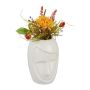 Vaza 14,5x9,5x10,5cm., baltos spalvos