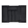 Stalo įrankių padėklas 5x29,5x33,5cm., juodos spalvos