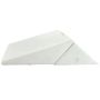 Ergonominė reguliuojama pagalvė 58x83,5x27cm., baltos spalvos