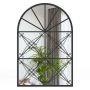 Настенное зеркало 58x87x2,5см, черного цвета