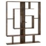 Pastatoma lentyna 125x22x150cm., rudos spalvos