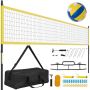 Tinklinio tinklas 975x248cm., juodos/geltonos
