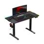 Elektrinis stalas Huzaro Hero 8.2 RGB LED Juodos spalvos