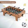 Futbolo stalas 69x36x24cm., įvairių spalvų