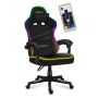 Žaidimų kėdė HUZARO FORCE 4.4 RGB Juodos spalvos