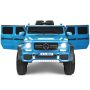 Vaikiškas elektrinis automobilis 115x67x57cm., mėlynos/juodos spalvos