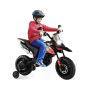 Elektrinis vaikiškas motociklas 106,5x56x80cm., juodos spalvos