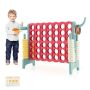 Настольная игра на улице Четыре в ряд 120x33x78,5см, красный/синий цвет