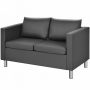 Диван 120x60x62,5см, тёмно-серого цвета
