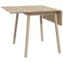 Valgomojo stalas Homcom 110x86x75cm., šviesiai rudos spalvos