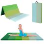 Gimnastikos kilimėlis 180x120x3cm., žalios spalvos