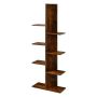 Pastatoma lentyna 50x20x141cm., rudos spalvos