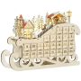 Адвент-календарь Homcom 45x10x31 см, различные цвета.
