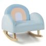 Vaikiškas fotelis 50x46x45cm., mėlynos/šviesiai rudos spalvos