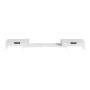 Monitoriaus stovas 107x22x11cm., baltos spalvos