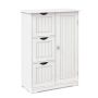 Тумба для ванной 60x30x81см, белого цвета