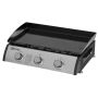 Газовый гриль Outsunny 61x48,5x21 см, черно-серебристый цвет.