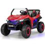 Vaikiškas elektrinis automobilis 118x74x71cm., juodos/raudonos spalvos
