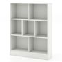 Pastatoma lentyna 80x24x104cm., baltos spalvos