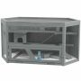 Клетка для грызунов PawHut 115x60x55 см, серая.