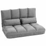 Напольный диван-кровать Homcom 102x73x60см, серого цвета