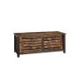 Тумба под ТВ LTV41BX 110 x 40 x 45 см., коричнево-черная