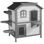 Домик для кошек PawHut 78x55,5x91см, в разных цветах