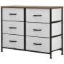 Комод Homcom 80x30x62,5 см, различные цвета.