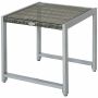 Уличный стол Outsunny 50x49,5x50 см, серый