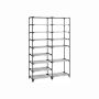 Batų lentyna 89x28x143 cm., pilkos spalvos