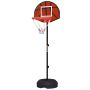 Vaikiškas krepšinio lankas su stovu Sportnow 38x179cm., įvairių spalvų