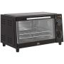 Мини-печь Homcom 35x24,6x20 см, черного цвета