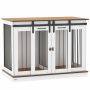 Клетка для собак PawHut 120x60x88,5см, в разных цветах