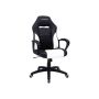 Игровое кресло OBG38BW, чёрное/белое