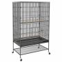Клетка для птиц PawHut 94x57x153см, темно-серого цвета
