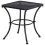 Lauko staliukas Outsunny 45x45x50cm., juodos spalvos