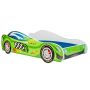 Vaikiška lova Car II su čiužiniu 150 cm x 74 cm x 44 cm, automobilis greitis