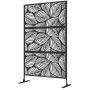 Pertvara Outsunny 122x45x198cm., juodos spalvos