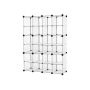 Полка для обуви 91 x 31 x 123 см., белая