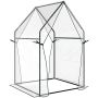 Прозрачная теплица Outsunny 90x90x145 см.