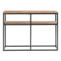 Консольный стол 107x36x77см., черного/коричневого цвета